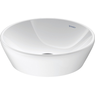 Duravit D-Neo lavabo à poser 12,5x40cm sans trou de robinetterie céramique Blanc