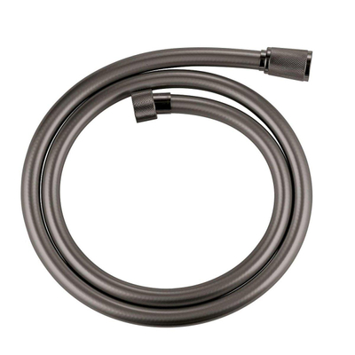 GROHE Grohtherm 1000 Smartactive Glijstangset - 90cm - met zeepschaal - thermostatische douchekraan - ronde handdouche - gladde slang - 125cm - geborsteld hard graphite
