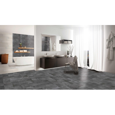Ceralto Quercio Wood Carrelage de sol - 30x60cm - 9.0mm - rectifié - Noir