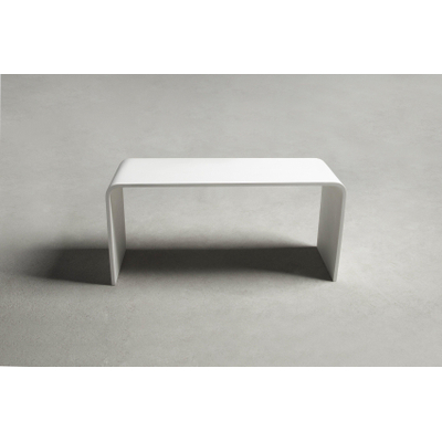 Ideavit Solidtondo Tafel 90x30x43cm Solid surface mat wit