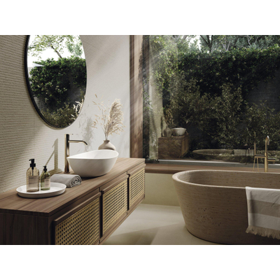 SAMPLE Terravito Alsano Keramische wandtegel - 40x120cm - 10.8mm - Cream