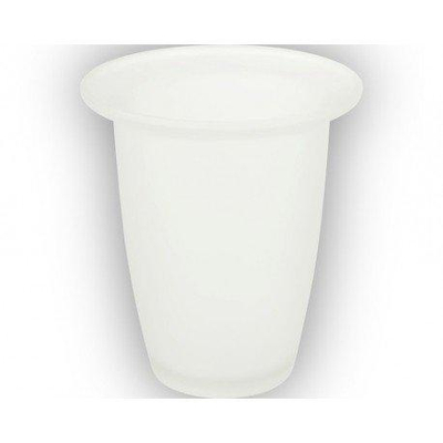 Haceka Allure Reserve Pot voor Toiletborstel wit