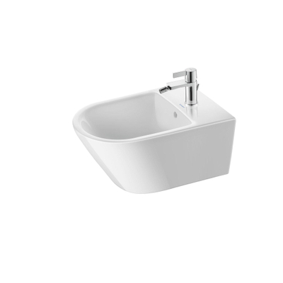 Duravit D-neo Wandbidet - 54x37x40cm - met overloop - wit