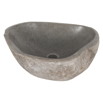 Differnz Lombok lavabo 40x50cm river stone gris set of 2