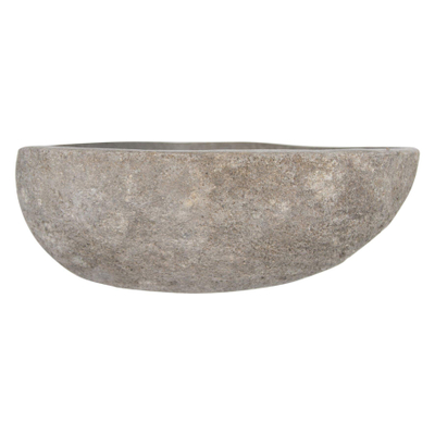 Differnz Lombok waskom 40x50cm riviersteen grijs OUTLETSTORE