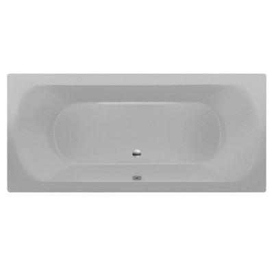 Xenz Lagoon Duobad - 180x80x53 - afvoer Midden - acryl - cement SHOWROOMMODEL
