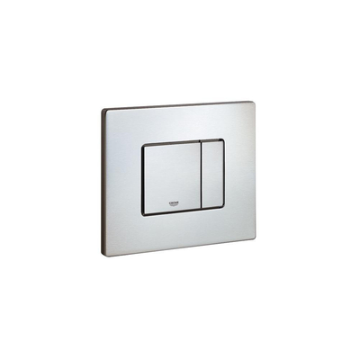Grohe Skate Cosmopolitan Bedieningsplaat - dualflush - EcoJoy - horizontaal - rvs