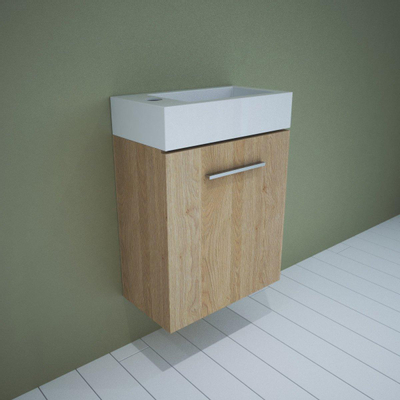 BRAUER Florence ensemble lave-mains 39.5x45x21.5cm legno calore