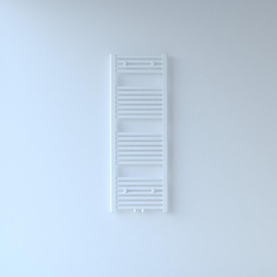 Rosani Exclusive line 2.0 radiator 40x120cm 438watt recht middenaansluiting wit en aansluitset SHOWROOMMODEL