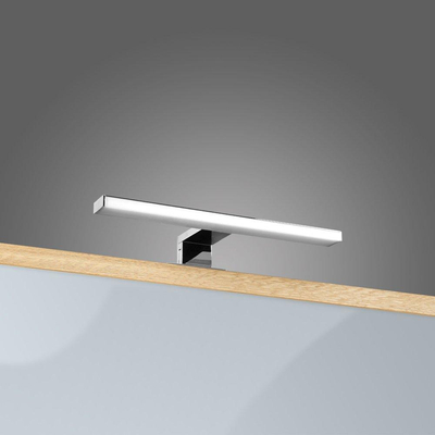 BRAUER Opbouwverlichting - LED 30.5 cm - voor Spiegel - aluminium - chroom