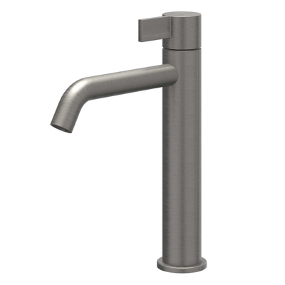 Ivy Pact wastafelkraan - opbouw - voorsprong 14.9cm - PVD - geborsteld metal black (antraciet)