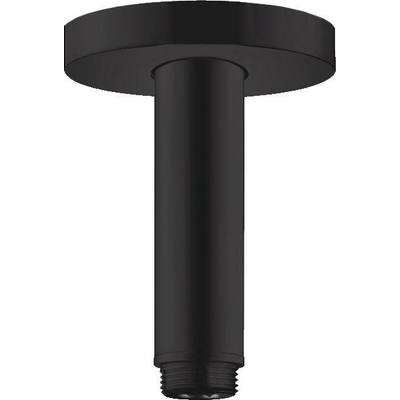 Hansgrohe Plafondbevestiging S - 100 mm - mat zwart