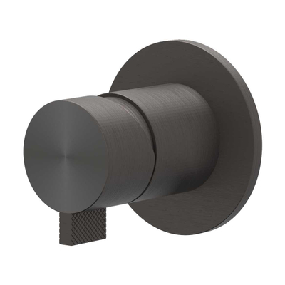 IVY Tribe inbouw douchemengkraan - eenhendel - inclusief inbouwdeel - RVS316 - geborsteld carbon black PVD