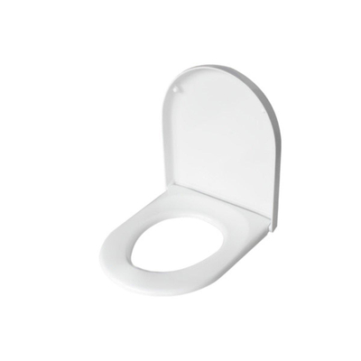 Duravit Starck 3 cuvette suspendue à chasse profonde sans bride 54cm avec fixation dissimulée et abattant de toilette blanc
