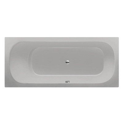 Xenz Aruba Ligbad - 180x80x48 - afvoer Midden - acryl - cement