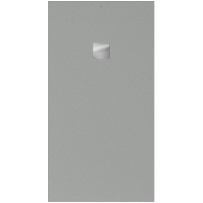 Villeroy & Boch Excello douchevloer - 170x90cm polyurethaan/acryl - Nature Grey (grijs)