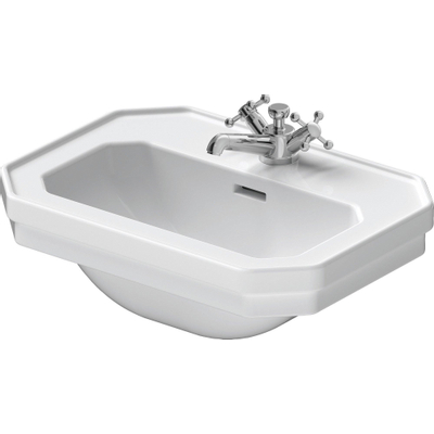 Duravit Serie 1930 lave-mains 500x195x365mm 1 trou de robinet trop-plein blanc