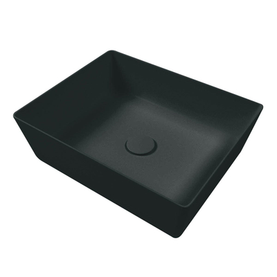 Royal plaza Kolor lavabo 50x38 cm rectangulaire noir mat