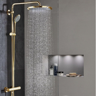 Grohe Euphoria XXL Regendoucheset Opbouw - hoofddouche 31cm - handdouche rond - cool sunrise (goud)