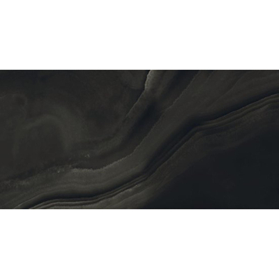 SAMPLE Ceralto Alabro Vein Vloer- en wandtegel - 60X120cm - 6mm - Rechthoek - gerectificeerd - Smoky Black Glans