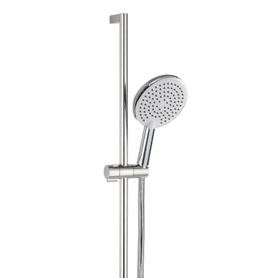 Crosswater Pier Glijstang set - 60cm - met douchekop en slang - hoogglans chroom