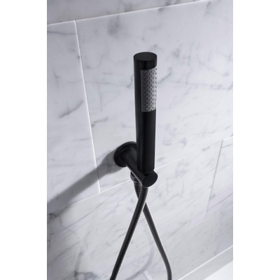 Crosswater MPRO Handdoucheset - 1 stand - mat zwart