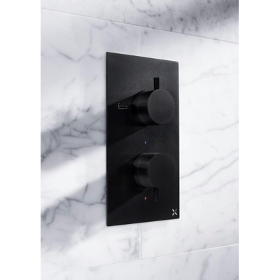 Crosswater MPRO Badkraan - inbouw - verticaal - mat zwart