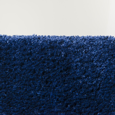 Sealskin Angora Toiletmat Polyester 55x60 cm Blauw