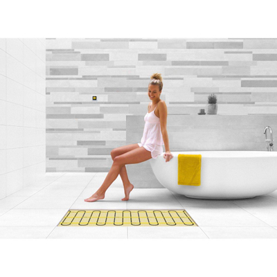 Set de chauffage par le sol électrique Magnum Mat - 150 watt - 1,0 m2 - avec thermostat WiFi blanc