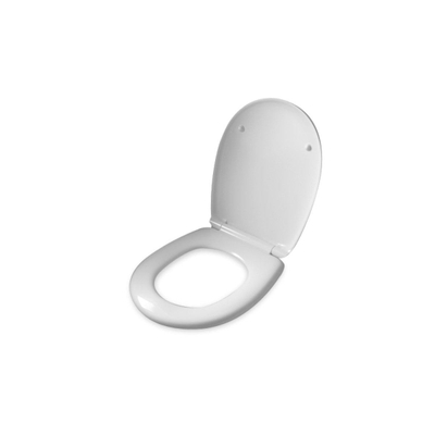 Plieger Brussel New WC suspendu à fond creux blanc avec réservoir encastrable, abattant et plaque de commande verticale blanc