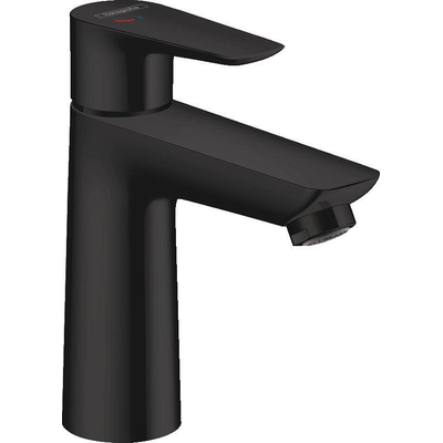 Hansgrohe Talis e Eengreeps wastafelmengkraan - 110 - coolstart - met PopUp - trekwaste - mat zwart