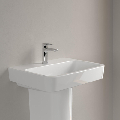 Villeroy & Boch O.novo lavabo - 60x46x17.5cm - 1 trou de robinet - blanc alpin brillant
