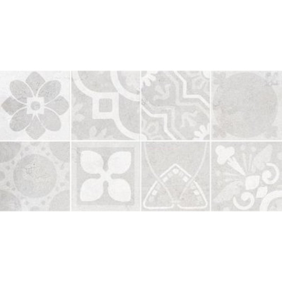 Rako Extra Decor-strip - 19.8x39.8cm - 7.0mm - Light grey