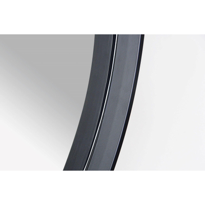 Adema Exclusive Line spiegel – rond Ø100 cm – Zwart mat