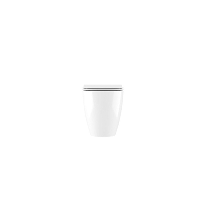 Crosswater Kai X Back-to-wall toilet - inclusief afvoerbocht - 36x56x40cm - keramiek - wit