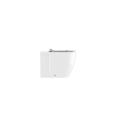Crosswater KAI X Back To Wall toilet inclusief afvoerbocht36x56x40cm keramiek wit