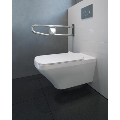 Duravit Durastyle Vital WC-zitting - 50.7x37.9x4.3cm - met quickrelease - kunststof - wit glanzend