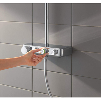 Grohe Euphoria smartcontrol 310 Douche pluie - Duo - rond - Chrome - DESTOCKAGE