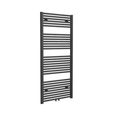 Rosani Exclusive line 2.0 radiator 60x140cm 735watt recht middenaansluiting mat zwart SHOWROOMMODEL