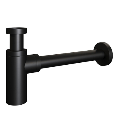Brauer Black Edition design sifon Zwart mat