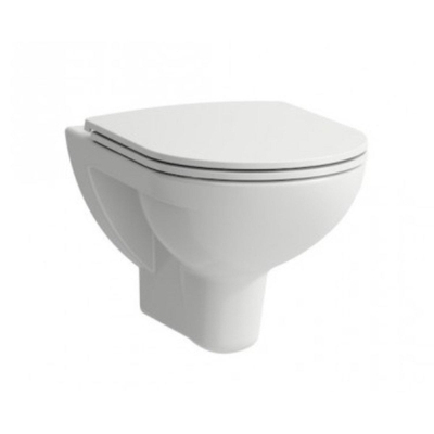 Laufen Pro hangtoilet – Rimless – diepte 53 cm – met softclose Slimseat zitting – glans wit