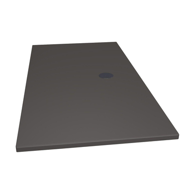 Xenz Flat Plus Douchebak - 90x180cm - Rechthoek - Antraciet mat