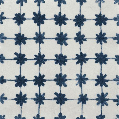 Ceralto Ricordo Marmo Vloertegel - 15x15cm - 10mm - glans - BLU