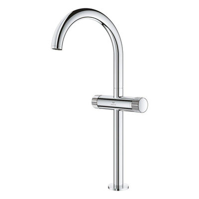 Grohe Atrio private collection XL-size wastafelmengkraan gladde body chroom