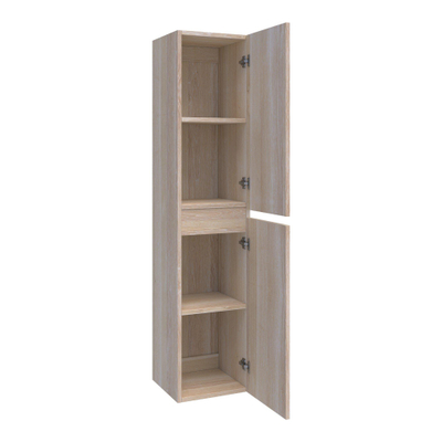 BRAUER Solution Armoire colonne chêne massif 35x160cm White Oak