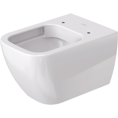 Duravit HappyD 2 WC suspendu à fond creux sans bride avec fixation cachée 36.5x54cm avec wondergliss blanc