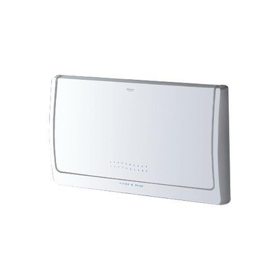 Grohe Bedieningsplaat - enkelspoeling - verticaal - wit