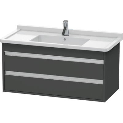 Duravit Ketho Meuble sous-lavabo 100x41x46.5cm graphite