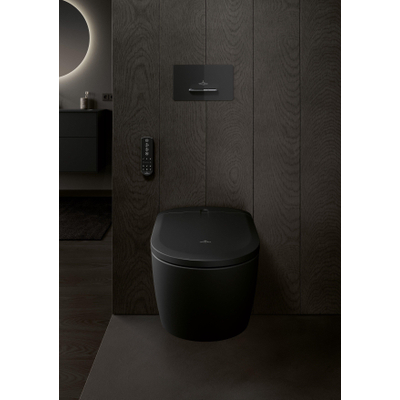 Villeroy & Boch Viconnect bedieningsplaat supreo 260x153x117mm glossy black