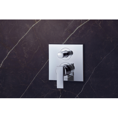 AXOR Citterio jeu de finition pour robinet de bord de baignoire 4 trous avec croisillons sans plaque chrome